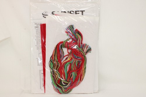 1991 SUNSET Counted Cross Stitch "Old-Fashioned Santas Stocking" Kit 18325 NOS! - Bild 6 von 10
