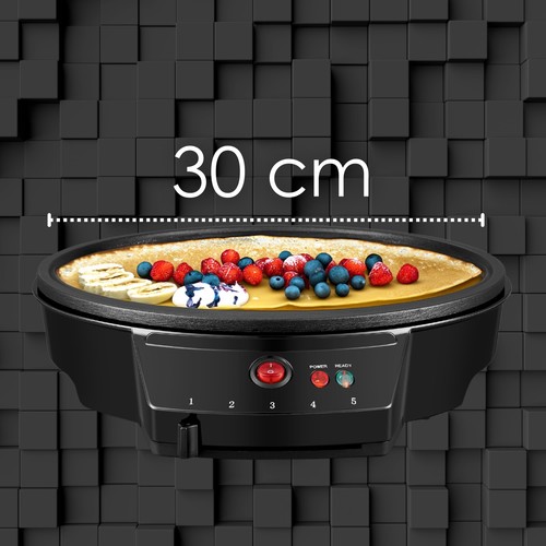 Crepes Maker Galettes Crepes Maschine Crepes Pfanne Crepesmaker Creperie - Bild 6 von 6