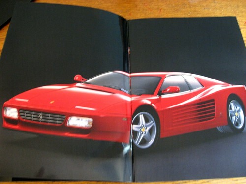 1991 1992 Ferrari Color Portfolio Brochure 512 TR - Picture 5 of 10