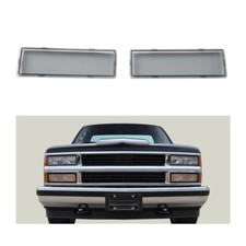 Fit For 94-98 Gmc Ck Sierra Suburban Headlight Replacement Lens Smoke Fit For 94-98 Gmc Ck Sierra Suburban Headlight Replacement Lens Smoke