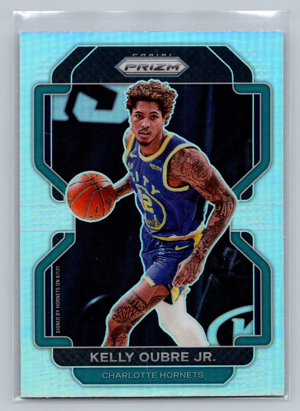 2021 Panini Prizm #103 Kelly Oubre Jr. Silver Charlotte Hornets