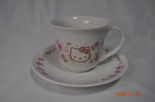 Sanrio Hello Kitty cup and saucer at 2006.