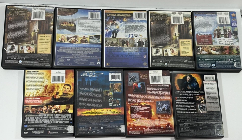 DVD Lot Fantasy Sci Fi Action Movies Push Next Narnia Stardust The Seeker - Image 2 of 2