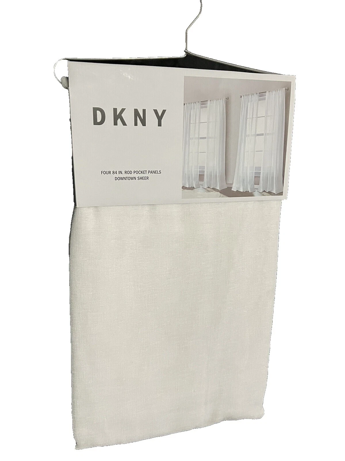 Cortinas de Ventana Blanca DKNY