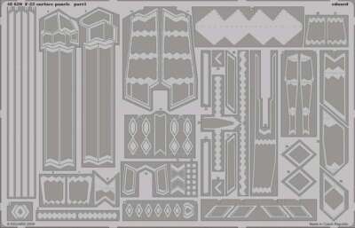 1/48 Aircraft- F22 Surface Panels for ACY (D)