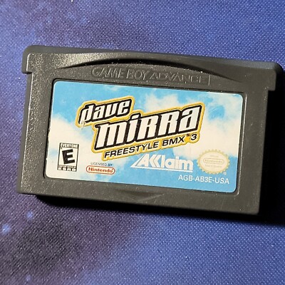 Dave Mirra Freestyle BMX 3 - Loose - Good - Gameboy Advance