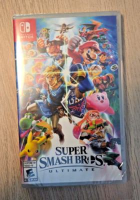Super Smash Bros. Ultimate Nintendo Switch Fighting Game NEW