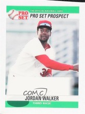 2021 Leaf Pro Set Metal 1990 Base Auto 1/1 Jordan Walker #PS0-JW1 0t2