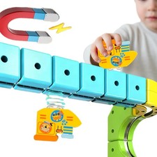 Magical Track Train USB Rechargeable 3D Building Tracks Gift OT Cube H UK U9E1