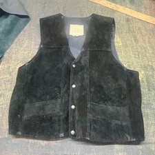Men  s Suede Vest  MADE IN USA  Large