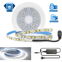 Led Streifen Set 12V 5M 600 Leds Kaltweiß 6000K Mit Netzteil