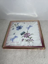 Vintage permanent press, St Ramon’s/Paris handkerchief in original box