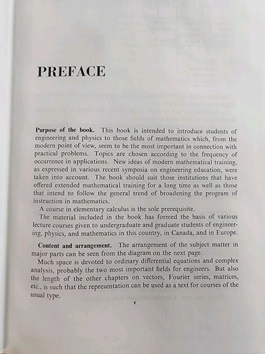 Advanced Engineering Mathematics Erwin Kreyszig 1965 6th Printing Wiley HC - Picture 12 of 16