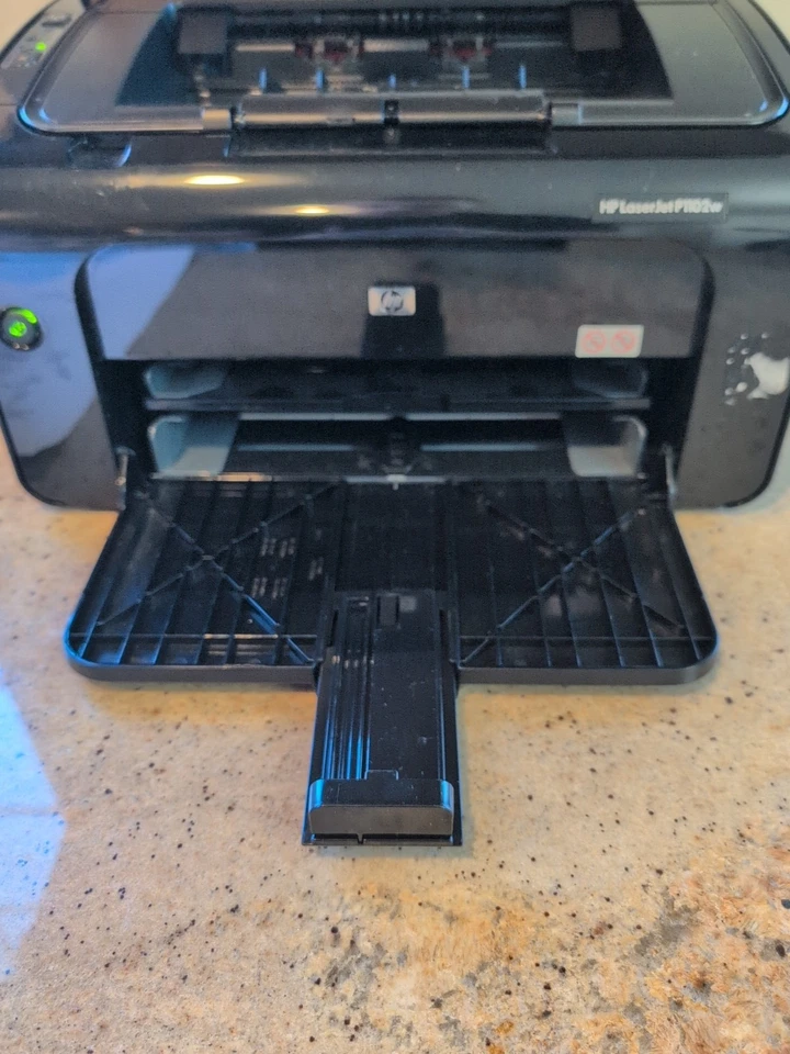 HP LaserJet P1102w Wireless Monochrome Laser Printer w/ 3446Pg Ct & Toner Nice! - Image 3 of 4