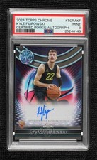 2024 Topps Chrome Certified Rookie Kyle Filipowski #TCRA-KF PSA 9 MINT Auto 8d2