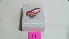 Heyday Wireless Headphones Bluetooth 5.4 Red Jeweled 40 Hours Playback New Box