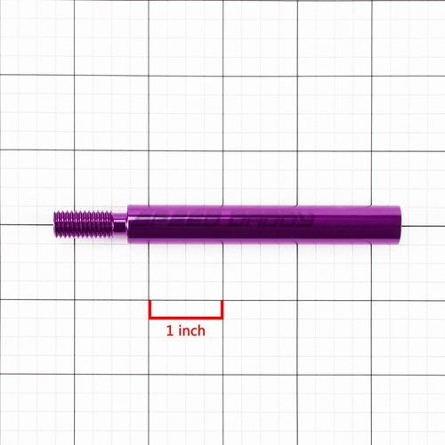 DUAL BEND T6061 MT PURPLE SHORT THROW SHIFTER+3.75"EXTENSION KIT FOR EK EG DB DC - Picture 5 of 5