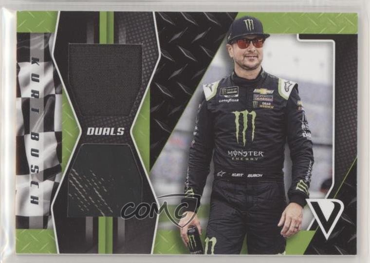 2019 Panini Victory Lane Dual Swatches Kurt Busch #DS-KU 0s5