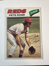 1977 O-Pee-Chee Baseball Pete Rose Cincinnati Reds #240