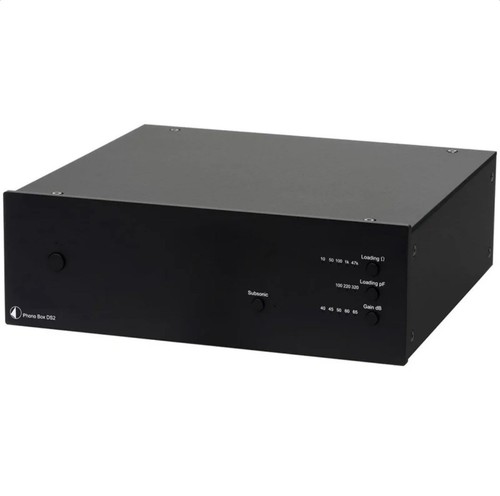 Pro-Ject Phono Box DS2 Phono Preamplifier Black for MM & MC Cartridges - Picture 1 of 7