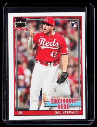 2026 Topps #91B2-13 Sal Stewart 1991 75th Anniversary