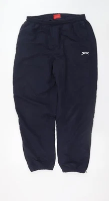 Womens UK Size L Slazenger Regular Fit Jogger Blue Trousers - Image 1 of 4