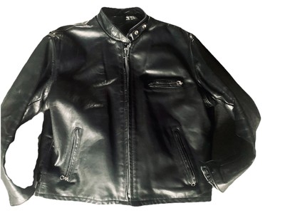   SCHOTT US CAFE RACER 141 LEDERJACKE BIKER CAFÉ RACER LEATHER JACKET SIZE US50