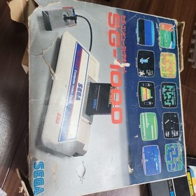 SEGA SG-1000 Console Bundle w/ Joystick SJ-300M & 6 Games Complete JDM Vintage