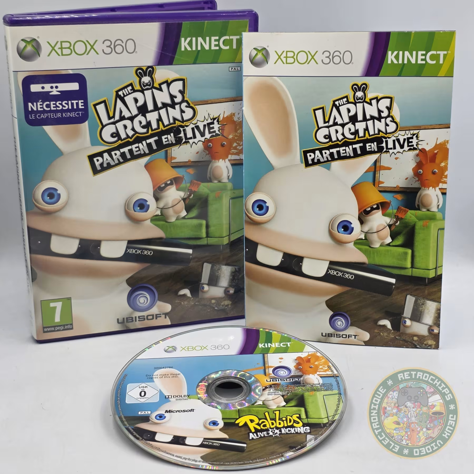 Les Lapins Crétins Partent en Live XBOX 360 