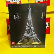 LEGO Icons Eiffel Tower 10307 10001 Piece Paris Landmark Collector FREESHIP