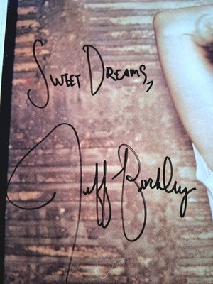 RARE!! Jeff Buckley Hand Signed 