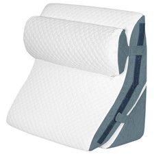 Dreamz 3-in-1 Orthopedic Bed Wedge Pillow Memory Foam Sleep Support Adjustable