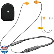 MIPEACE Bluetooth Earplug Headphones, Neckband Ear Protection Work earbuds-29