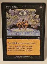 🔥🔥 Dark Ritual 🔥🔥 MTG Mercadian Masques MT/NM Regular Magic The Gathering