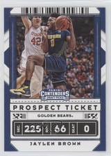 2020-21 Panini Contenders Draft Picks Variation Prospect Ticket Jaylen Brown 0p6