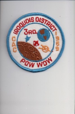 1969 CAC Iroquois Dixtrict Pow Wow patch