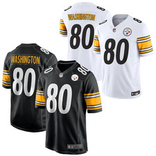 NWT Men's Steelers #80 Darnell Washington  Stitched Player Jersey