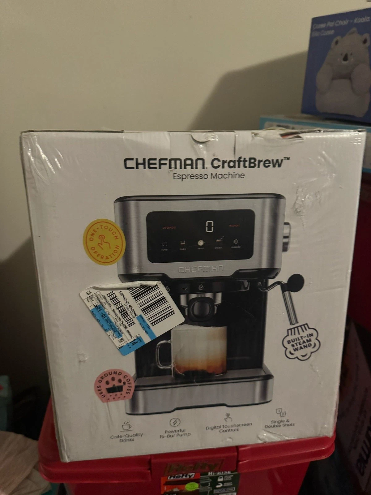Cafetera Chefman Craftbrew Espresso