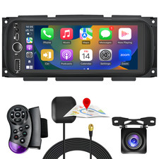 For Jeep Grand Cherokee 1999-2004 Apple Carplay Car Stereo Radio Android 15 Navi