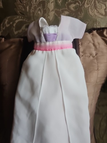Franklin Mint doll Titanic Rose White/Pink SWIM Dress ONLY Outfit Ensemble - Picture 4 of 19