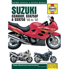 Suzuki GSX-R600 2001-2005 Repair Manual by Clymer