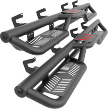 Crew Cab Running Boards Side Steps Compatible with 2019-2026 Chevy Silverado  G