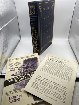 William Faulkner, Light in August, International Collector's Library, 1959.