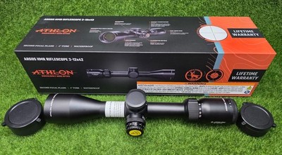 Athlon Argos HMR 2-12x42mm SFP MOA Riflescope w/ Illum. AHMC