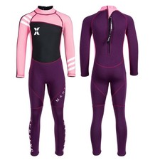 Wetsuit Full Suits 2.5mm Neoprene Swimsuit UV Protection Keep Warm Long Sleev...