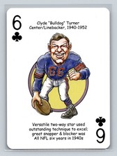 2019 Hero Decks Chicago Bears Clyde Turner Bulldog