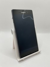 Sony Xperia Z3 Black 16GB 5.2" 20.7MP 4G Android Smartphone Cracked Faulty #B