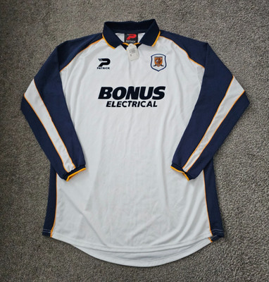 Hull City Vintage 2002/2004 Brandneu mit Etikett Authentic Patrick Langarm Auswärtstrikot - XL