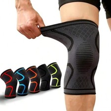 2x Knee Support Compression NHS Sleeve Brace Patella Arthritis Pain Relief Gym