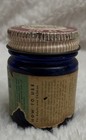 Vintage 1950s Vicks VapoRub Jar And Lid Cobalt Blue 1.5oz. — photo 2